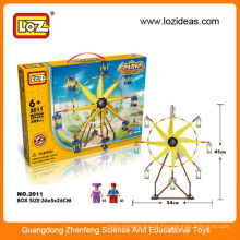 LOZ DIY roda gigante de plástico blocos de construção tijolo brinquedos